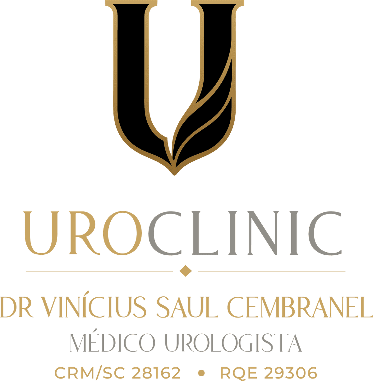 Uroclinic · Dr. Vinícius Saul Cembranel · Médico Urologista · CRM/SC 28162 · RQE 29306